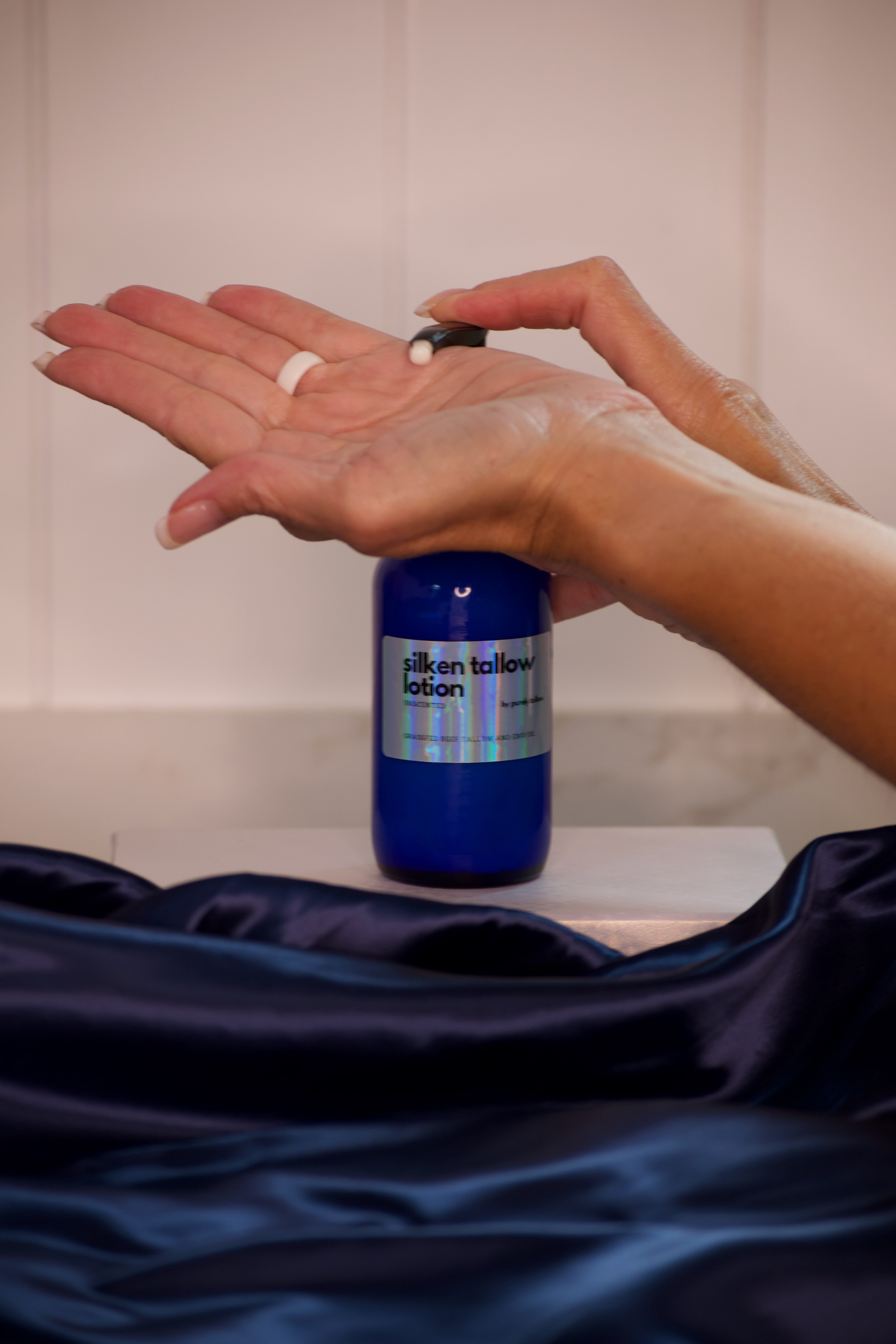 Silken Tallow Pump Lotion