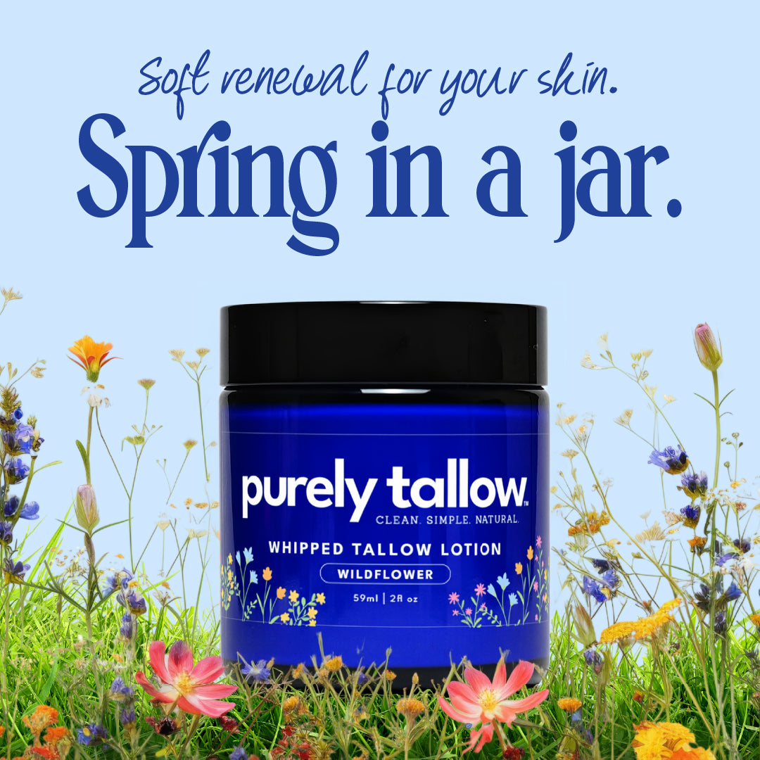 Limited Special Edition: Wildflower Whipped Tallow Lotion